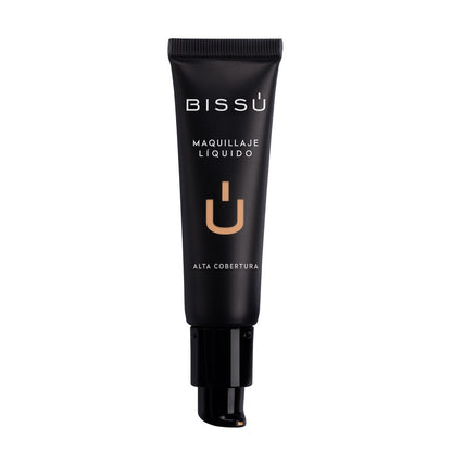 Bissu Maquillaje Líquido Alta Cobertura – 11 Té Amachiatto