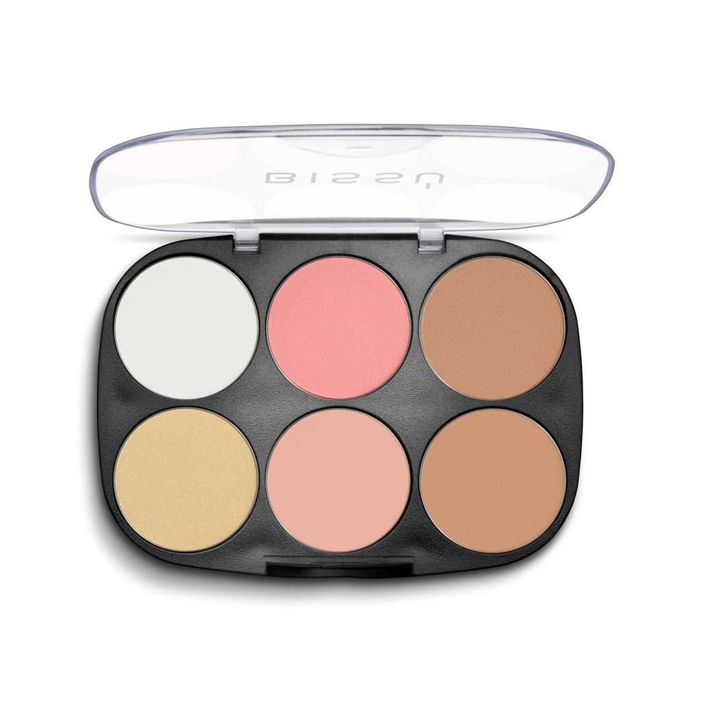 Bissu Paleta para Rostro 6 en 1 – 01 La Mera Mera