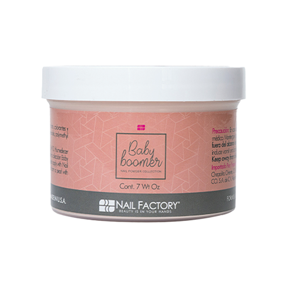 Polvo acrílico Baby Boomer White