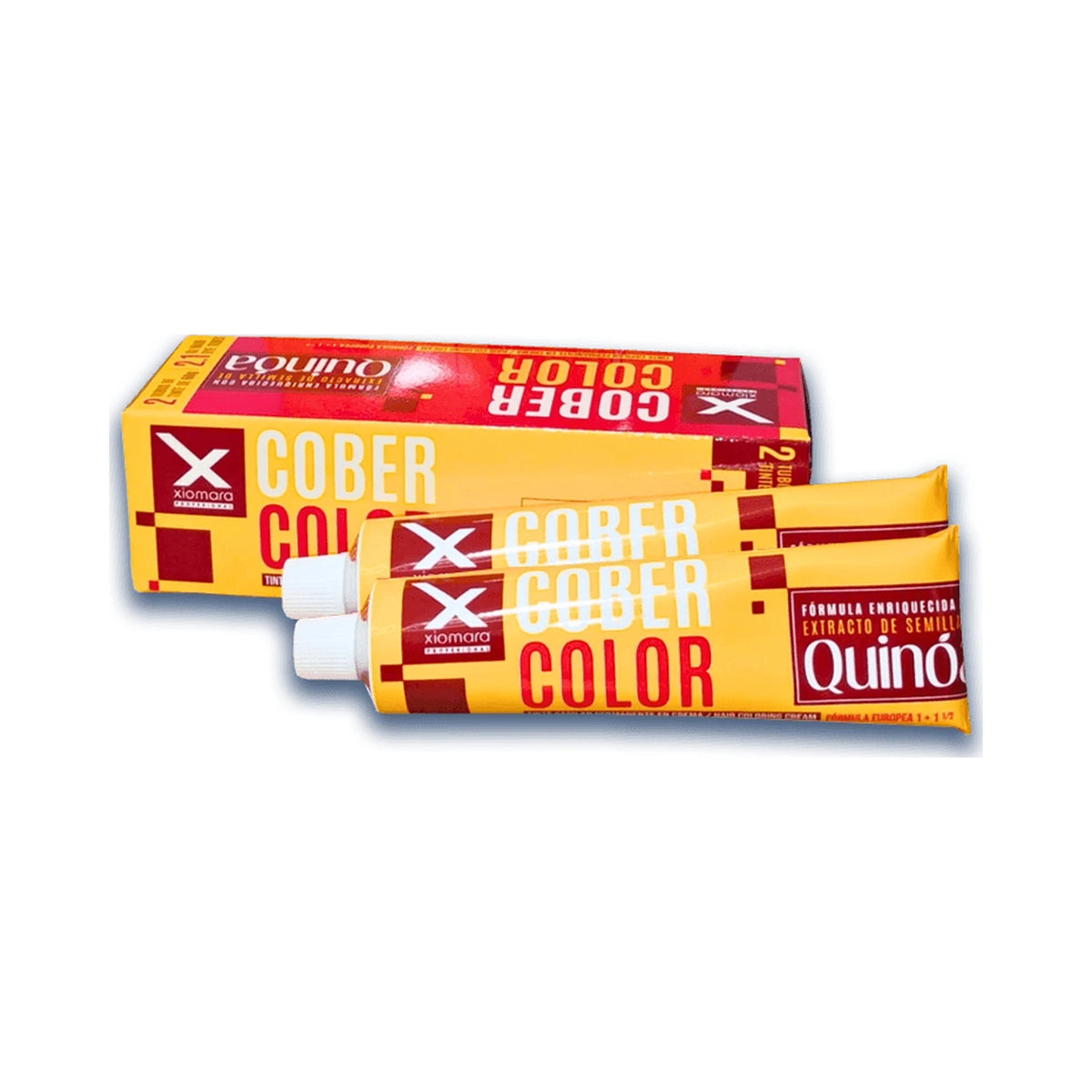 Xiomara CoberColor: caja y dos tubos de tinte