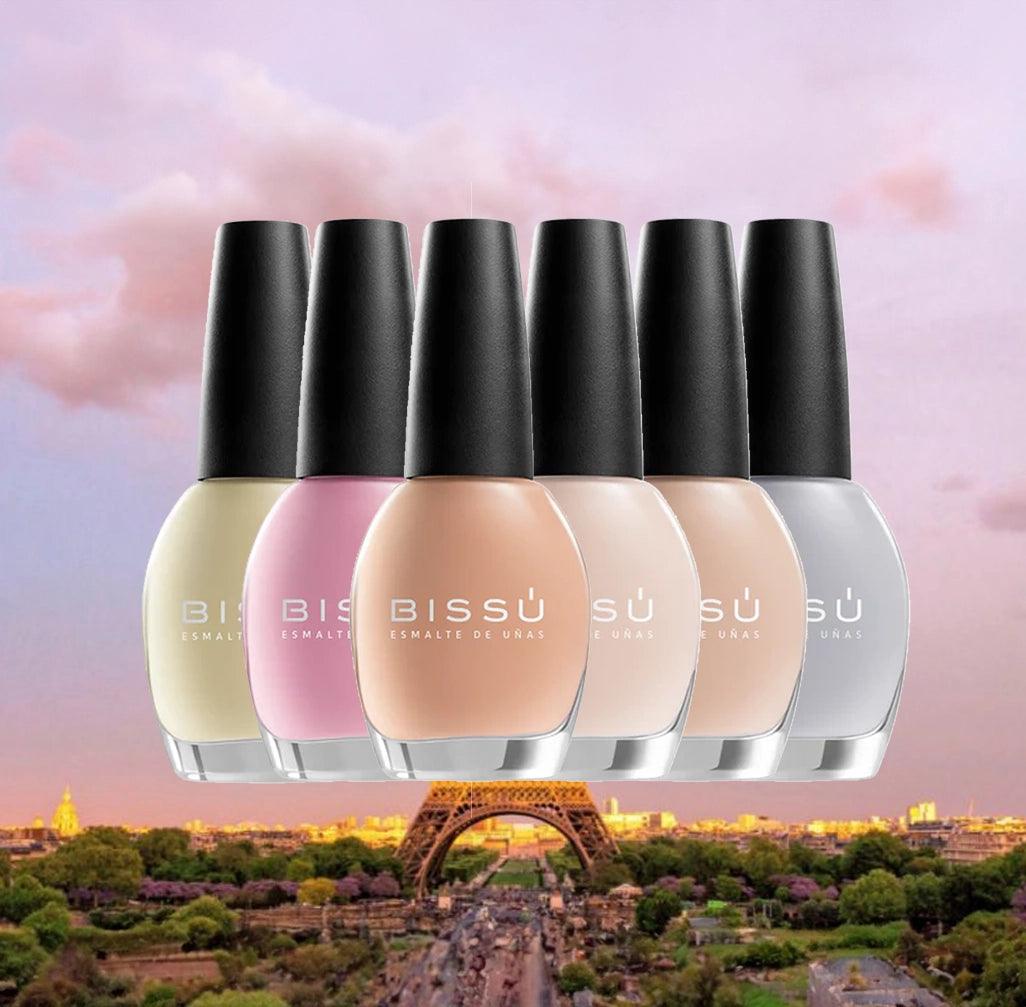 Bissu Esmalte Manicure Francés | Acabado Profesional de Larga Duración
