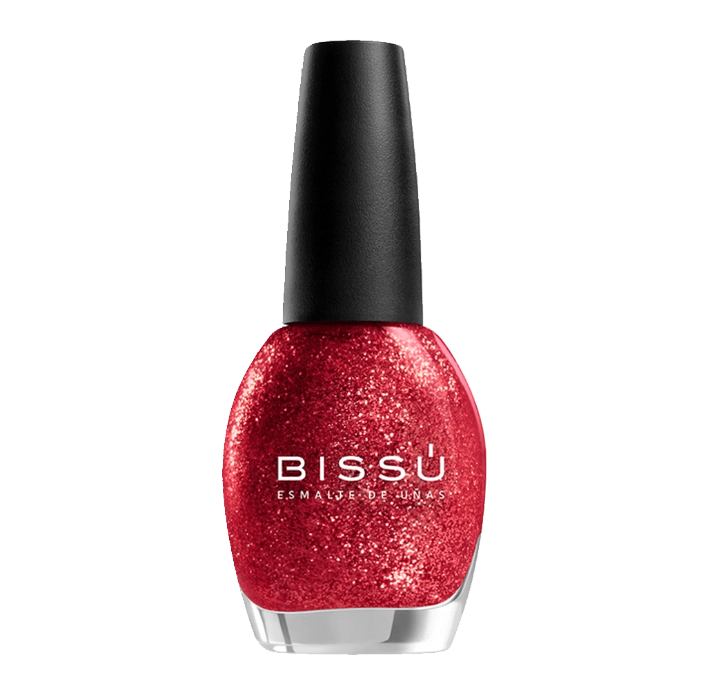 Esmalte con Glitter para uñas
