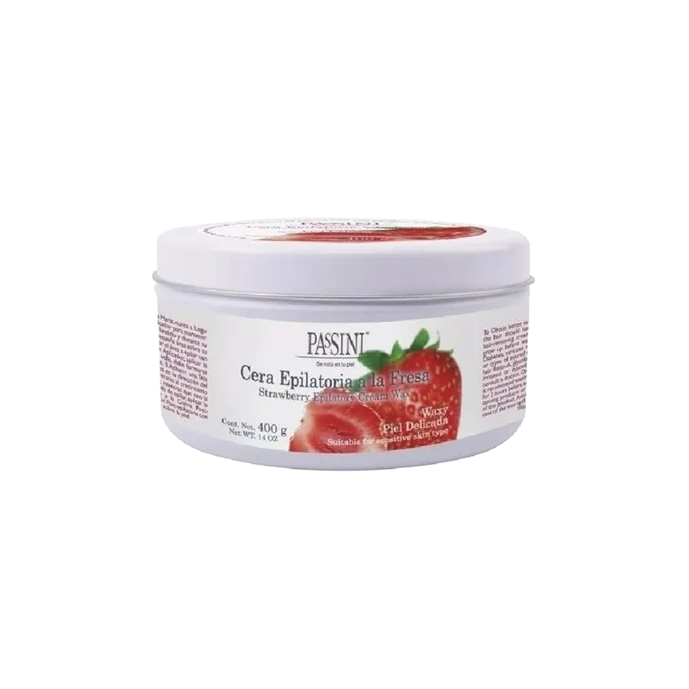 Cera Epilatoria Fresa  par Todo Tipo de Piel 400G