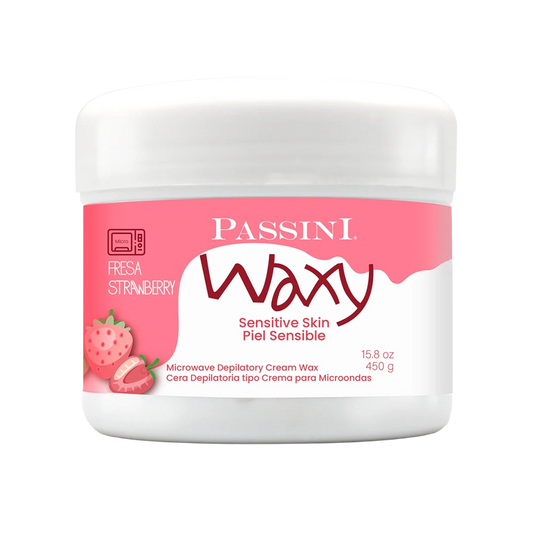 Passini Waxy Cera Fresa para Microondas Piel Delicada 450 g