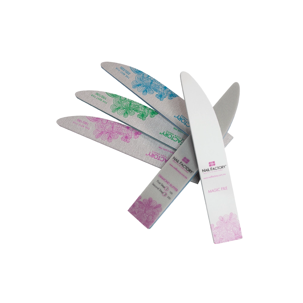 Lima Para Manicura Doble Cara Filo  5 Pzas