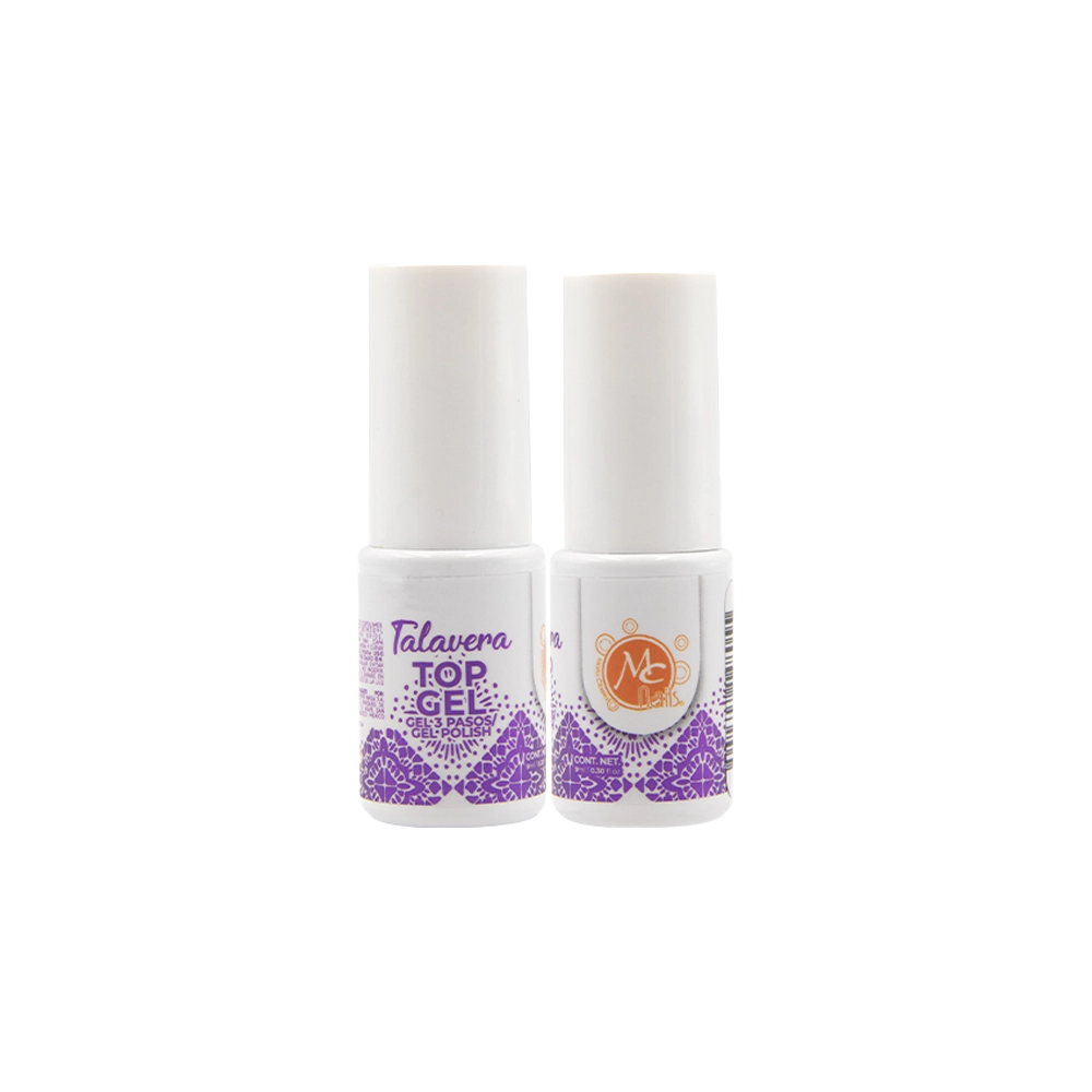 Gel Polish Top brillante ultra shine para secado en lámpara Led UV