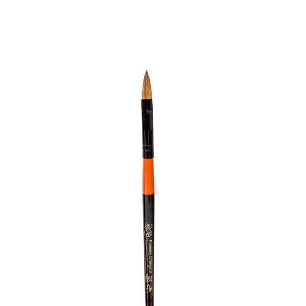 Pincel para Gel Kolinsky Orange