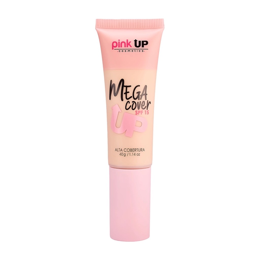 Pink Up Mega Cover Base Alta Cobertura FPS 15 – 100 Ivory