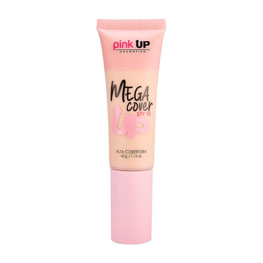 Pink Up Mega Cover Base Alta Cobertura FPS 15 – 100 Ivory