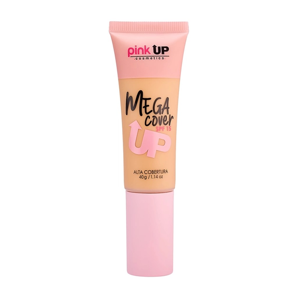 Pink Up Mega Cover Base Alta Cobertura FPS 15 – 600 Tan