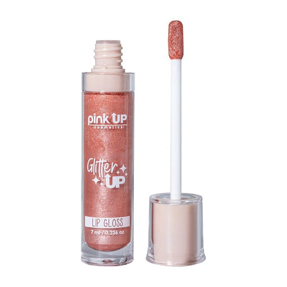 Pink Up Glitter Up Brillo Labial con Glitter – 02 Stellar