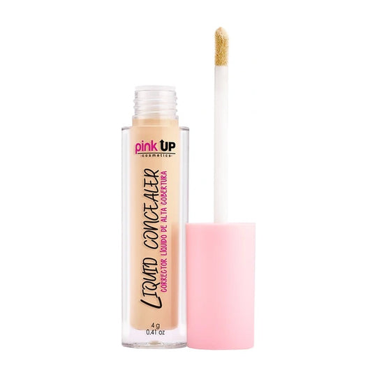 Pink Up Liquid Concealer Corrector Líquido HD Mate – 100 Pale