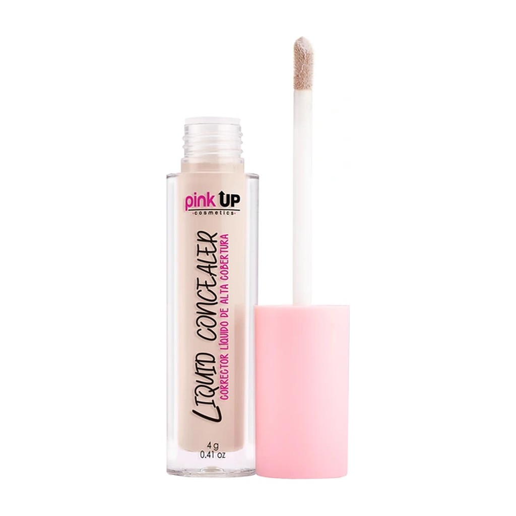 Pink Up Liquid Concealer Corrector Líquido HD Mate – 101 Fair