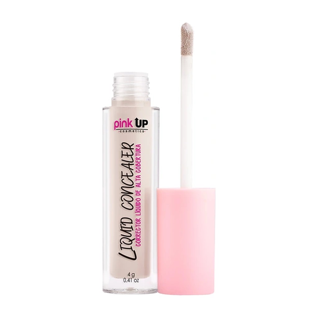 Pink Up Liquid Concealer Corrector Líquido HD Mate – 102 Porcelain