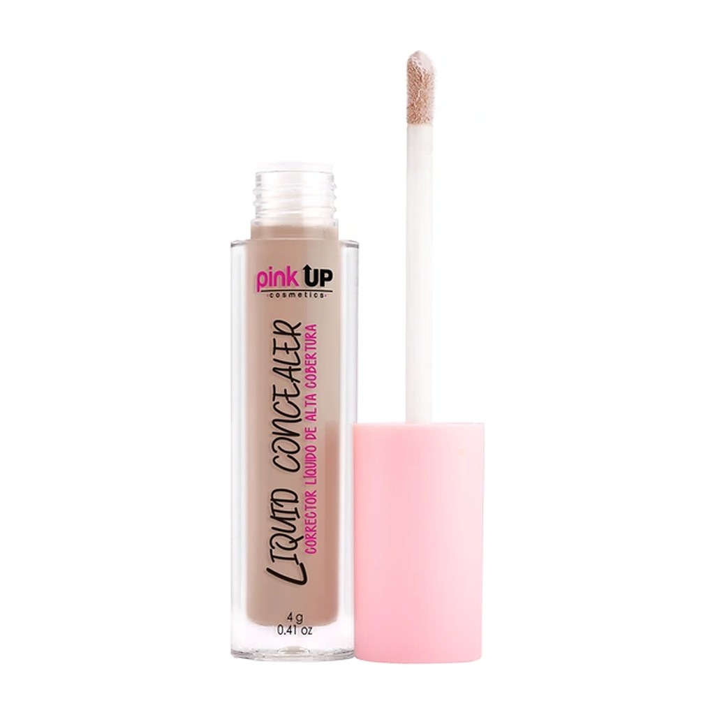 Pink Up Liquid Concealer Corrector Líquido HD Mate – 200 Beige