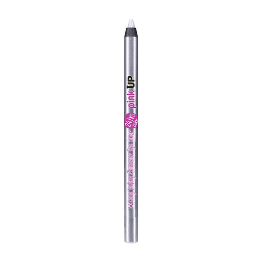 Pink Up Long Lasting Shimmer Eye Liner Delineador Brillante – Silver Shine
