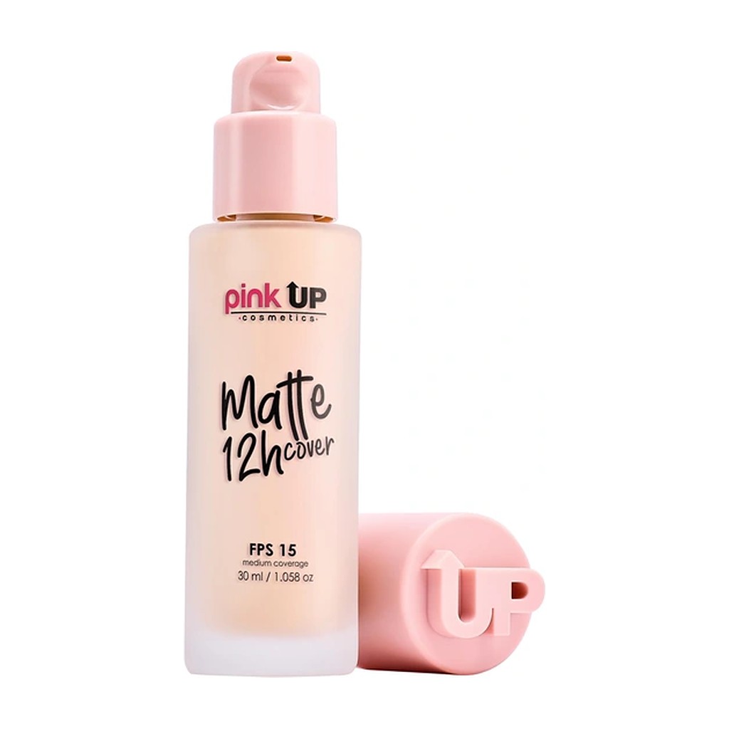 Pink Up Maquillaje Líquido Mate 12 Horas – 100 Pale