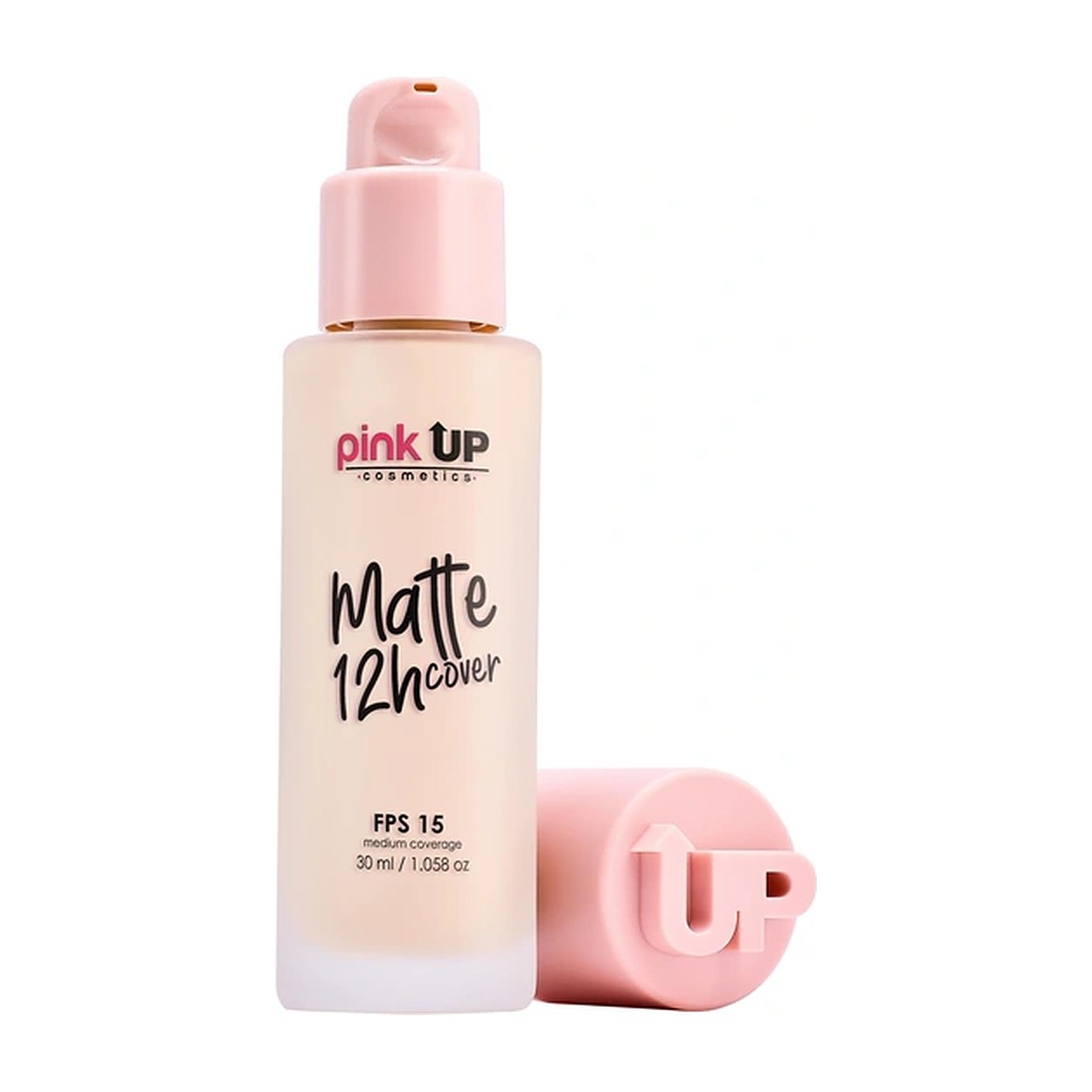 Pink Up Maquillaje Líquido Mate 12 Horas – 101