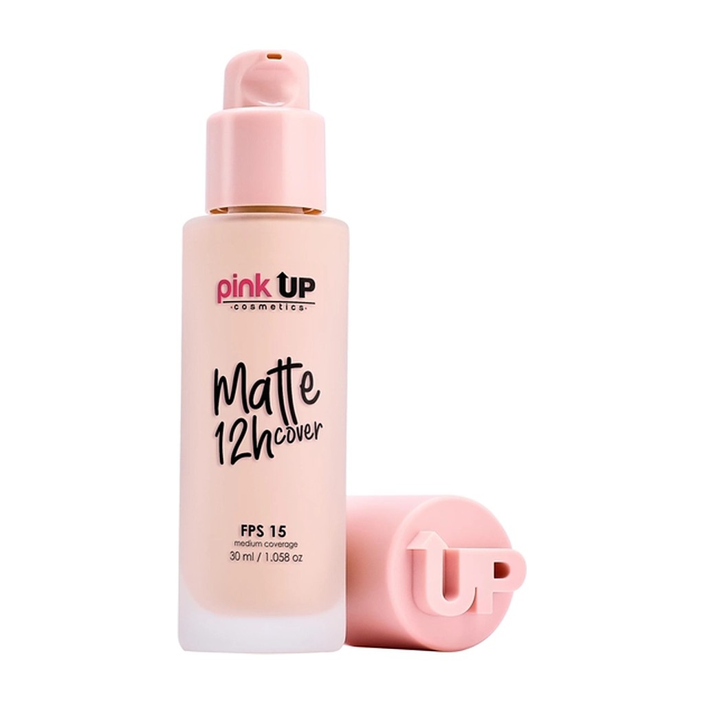 Pink Up Maquillaje Líquido Mate 12 Horas – 400 True Beige