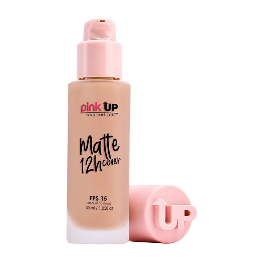 Pink Up Maquillaje Líquido Mate 12 Horas – 600 Tan