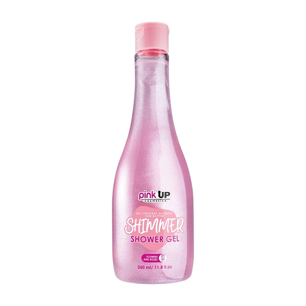 Pink Up Shimmer Shower Gel de Ducha Flowers &amp; Roses