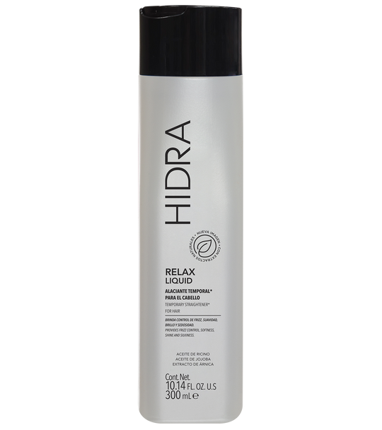 Hidracolor Relax Liquid Alaciante Temporal 300 ml, empaque nueva imagen