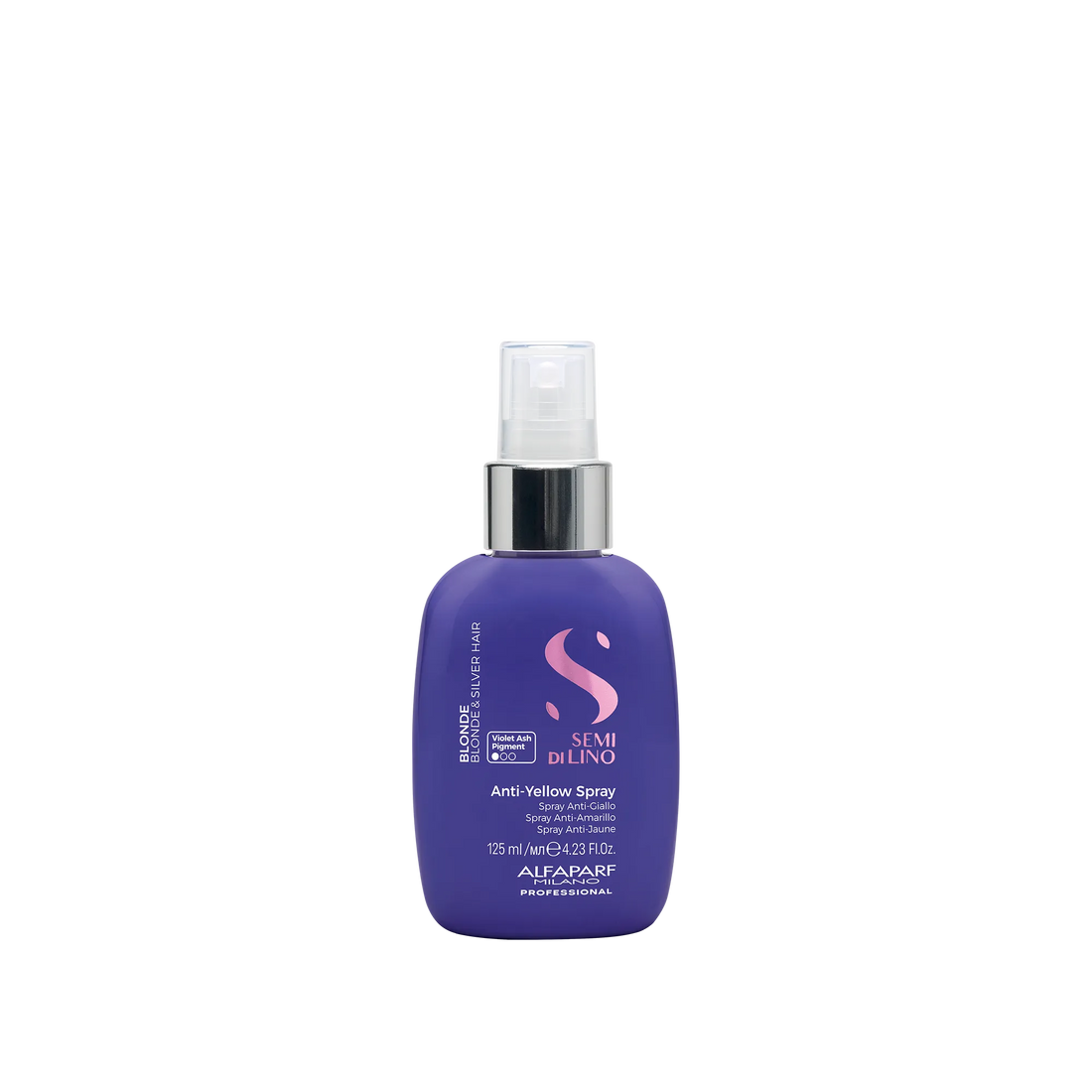Semi Di Lino Blonde Anti-Yellow Spray Neutralización de Reflejos Amarillos 125 ml