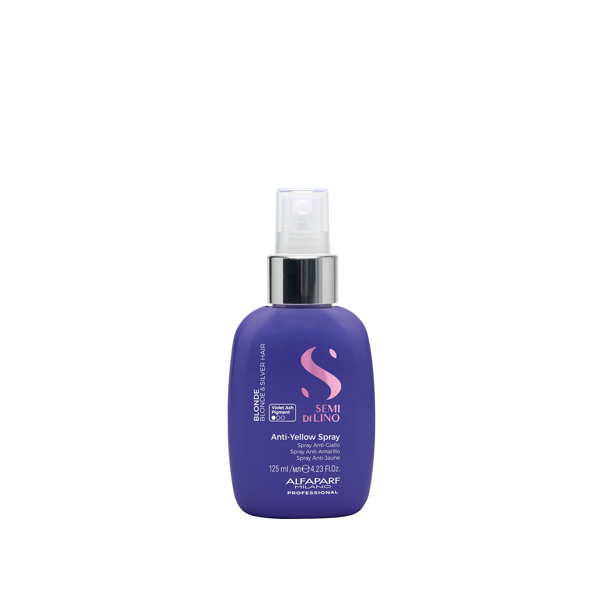 Semi Di Lino Blonde Anti-Yellow Spray Neutralización de Reflejos Amarillos 125 ml