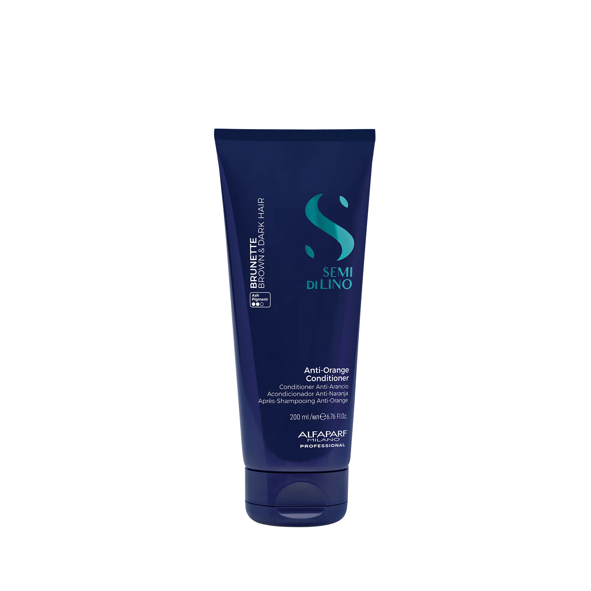 Semi Di Lino Brunette Anti-Orange Conditioner Neutralización de Reflejos Anaranjados 200 ml