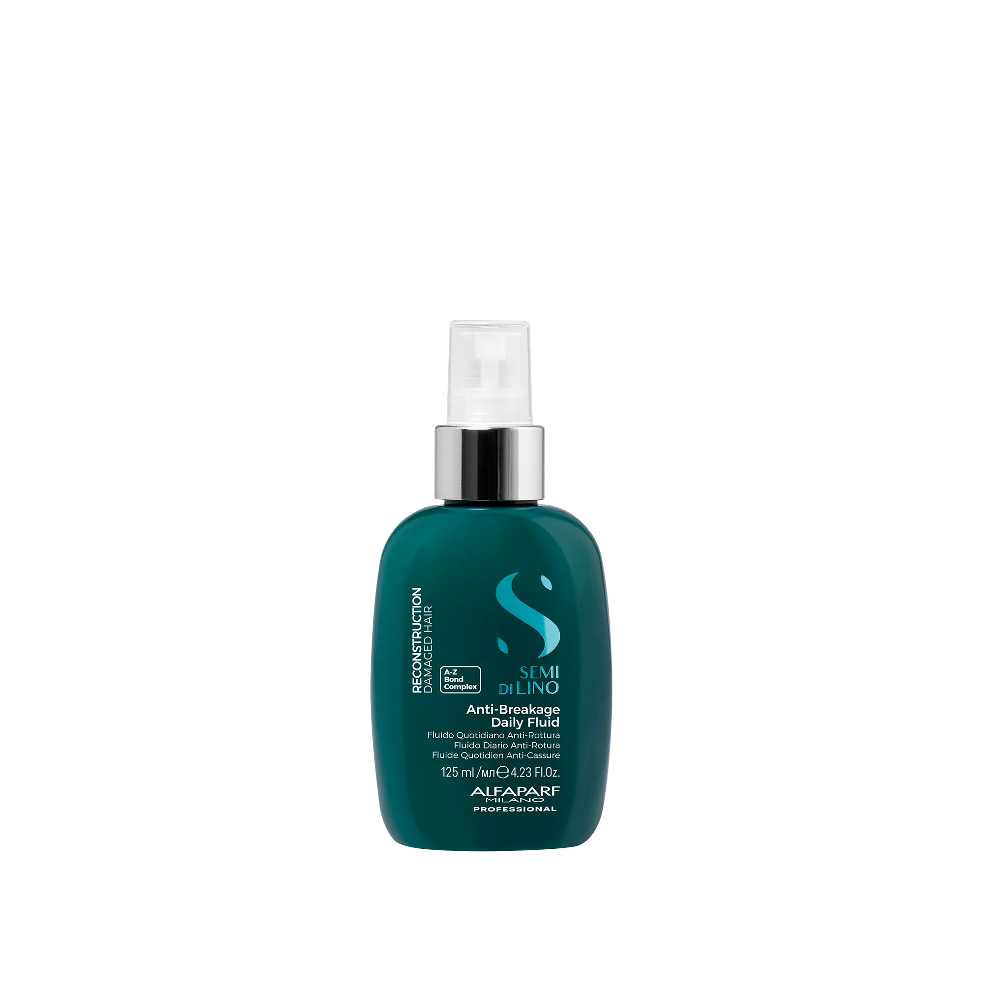 Semi Di Lino Reconstruction Anti-Breakage Daily Fluid Reparación y Fortalecimiento 125 ml