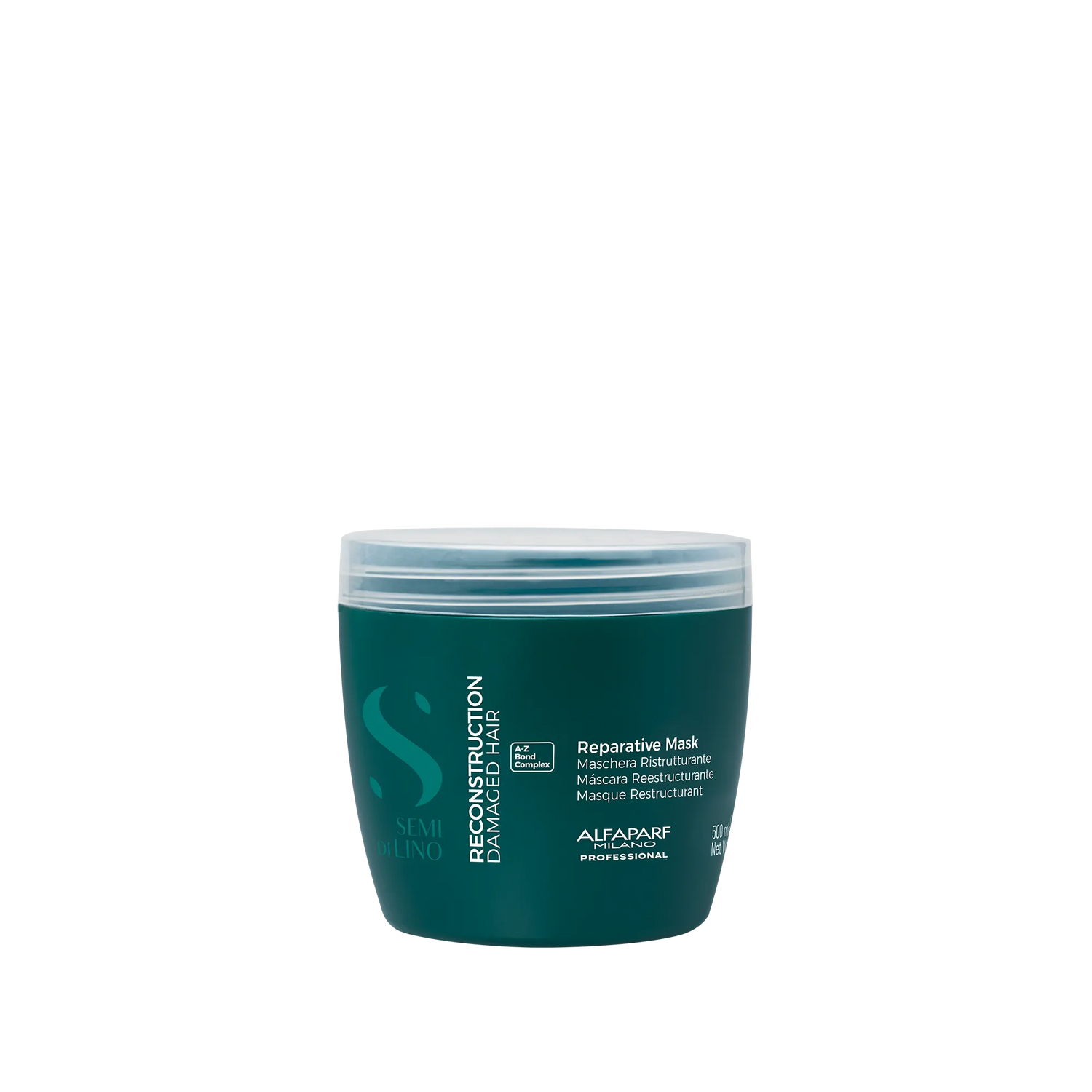Semi Di Lino Reconstruction Reparative Mask 500 ml Reparación y Fortalecimiento 500 ml