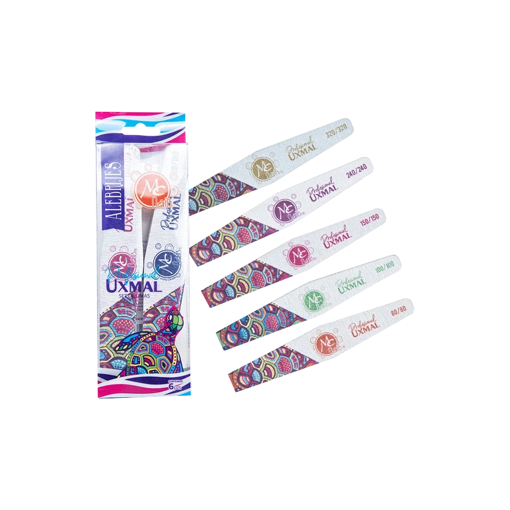 Set de Limas gramaje surtido 6Pz