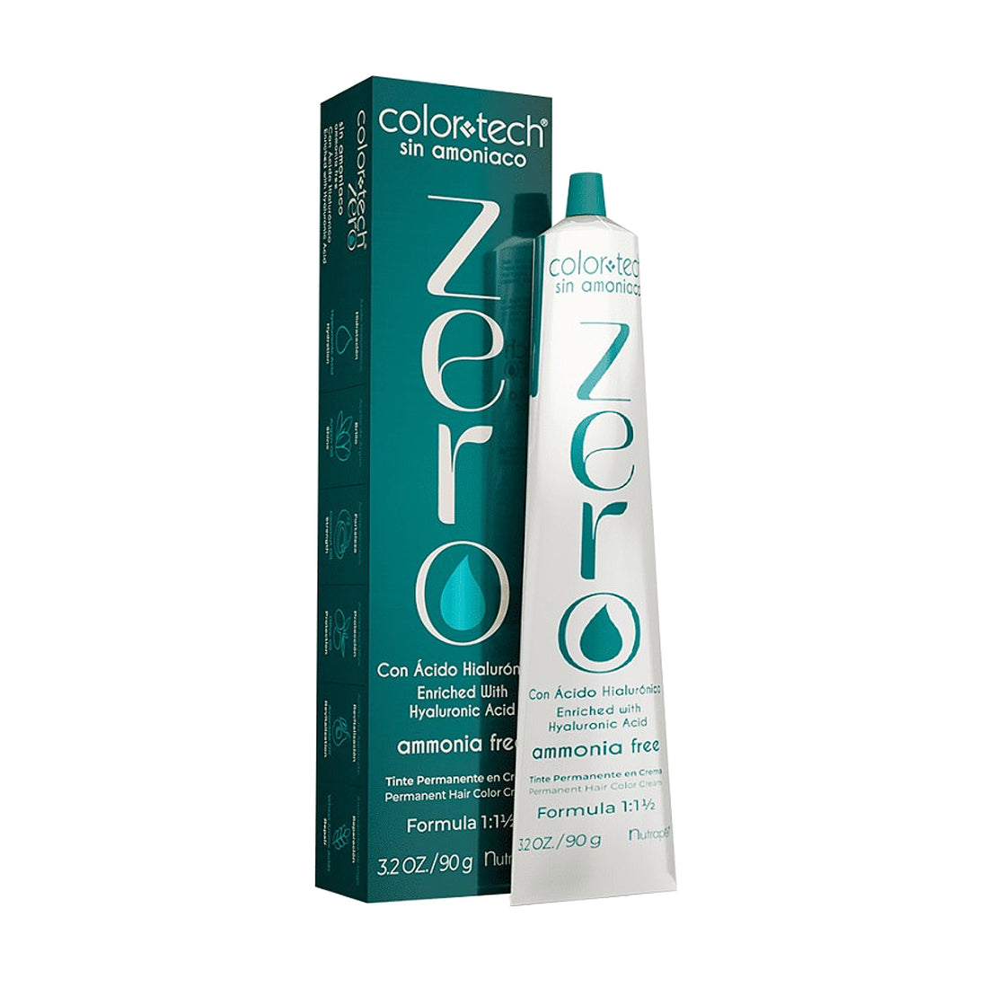 Nutrapel ColorTech Zero Tinte Permanente Sin Amoníaco caja