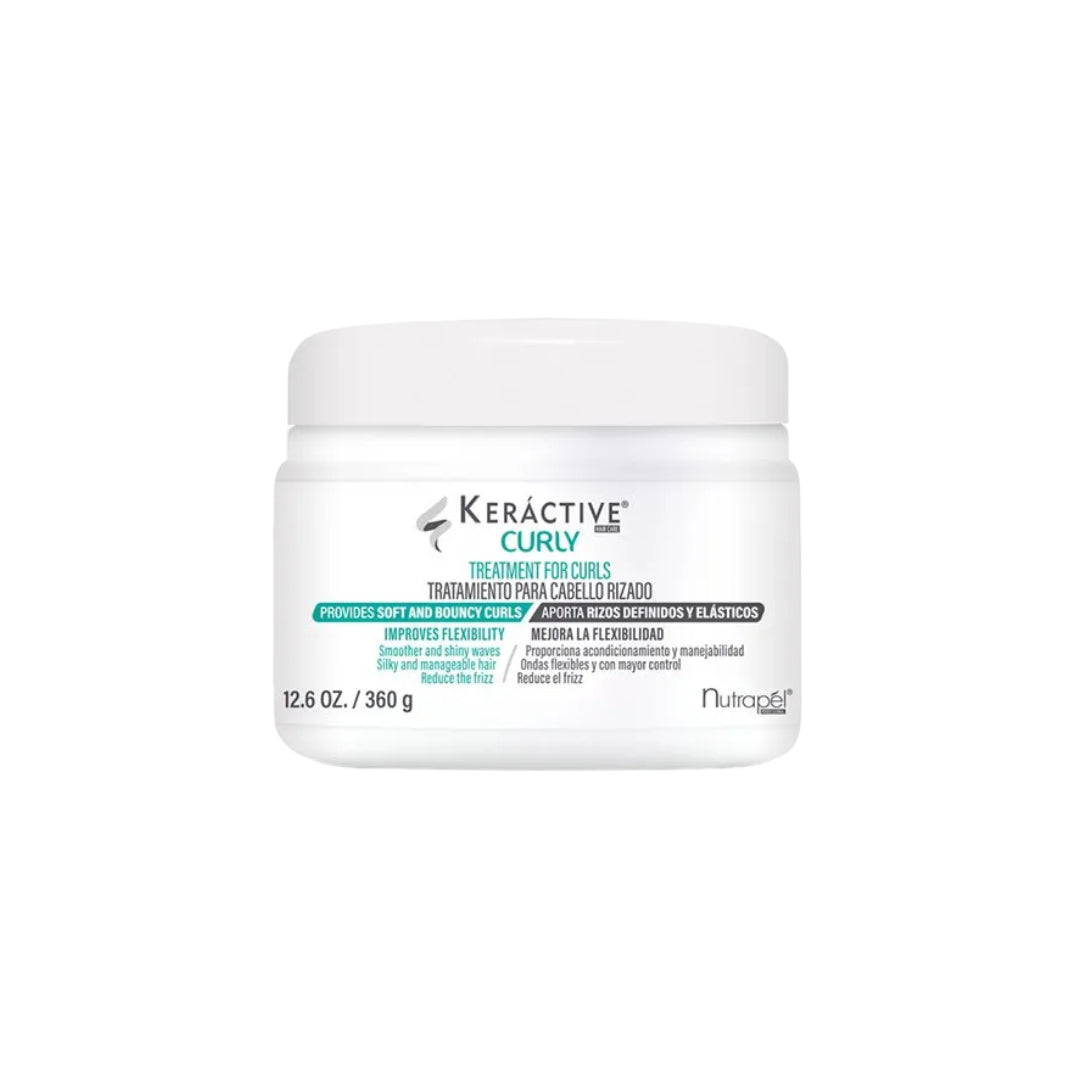 Nutrapel Mascarilla Keractive Curly Definición y Elasticidad Extrema 360 g