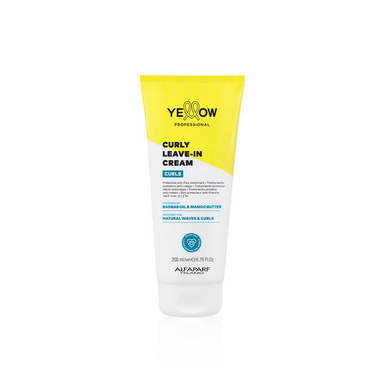 Crema para peinar rizos sin enjuague Yellow Curls Leave-In 250 ml