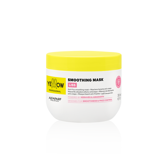Mascarilla alisante anti-frizz Yellow Liss Smoothing