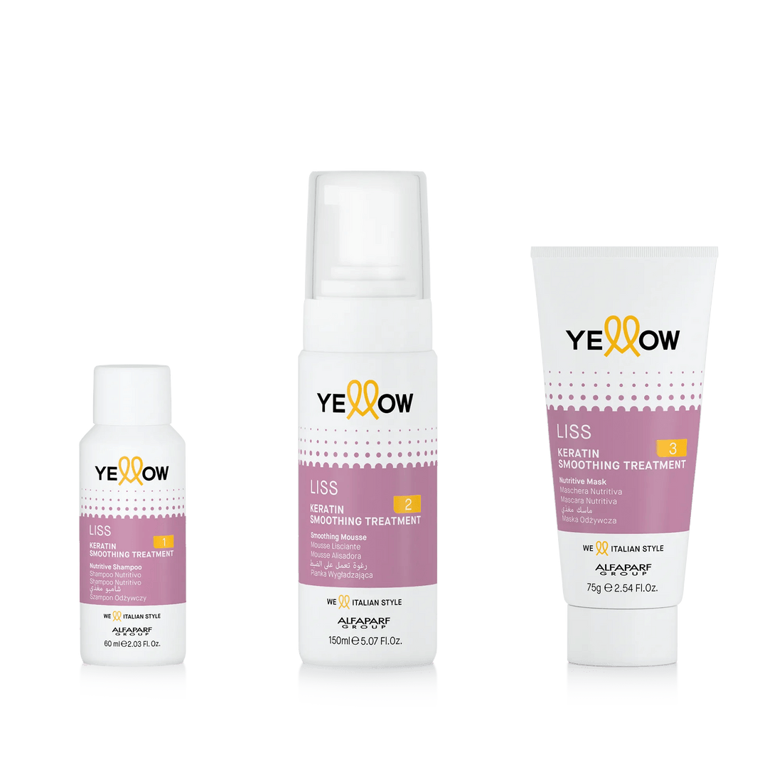 Kit Liss Keratin Smoothing Treatment