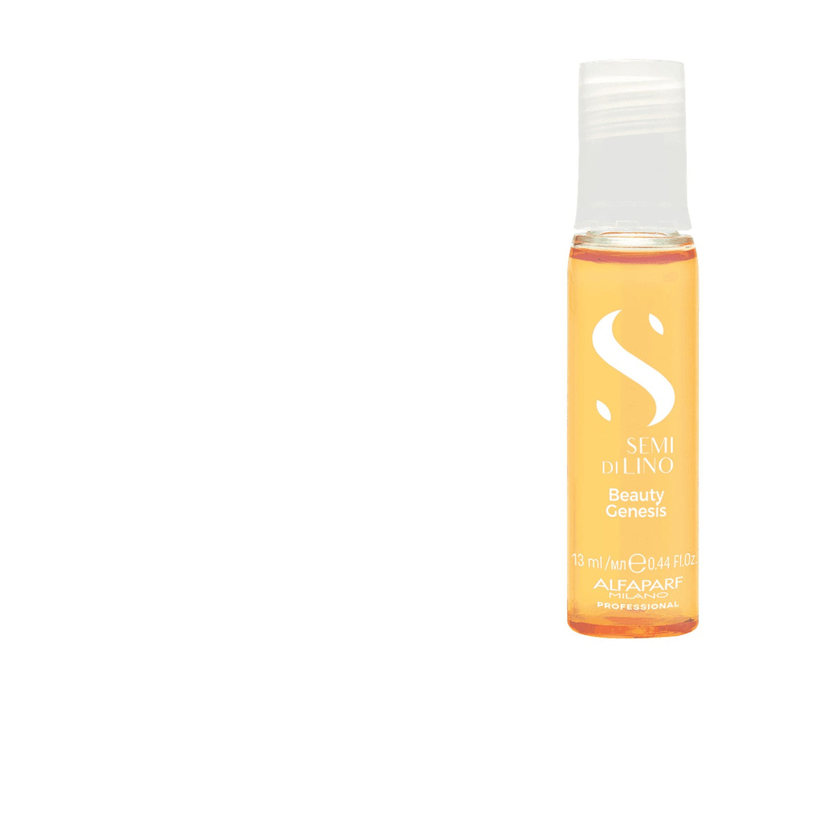 Ampolleta elixir renovador Alfaparf Semi di Lino Sublime Cellula Madre Beauty Genesis 13 ml (por pieza)
