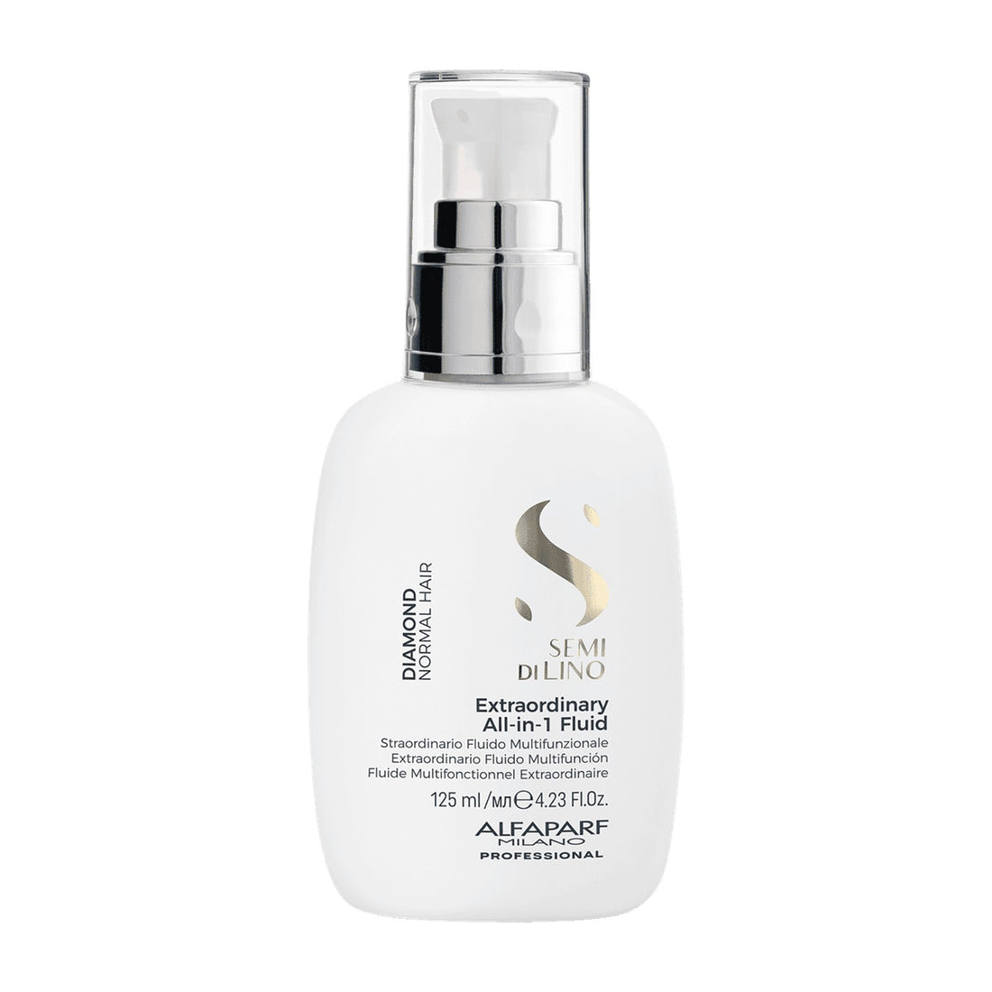 Fluido multibeneficio sin enjuague Alfaparf Semi di Lino Diamond Extraordinary All-in-1 Fluid 125 ml