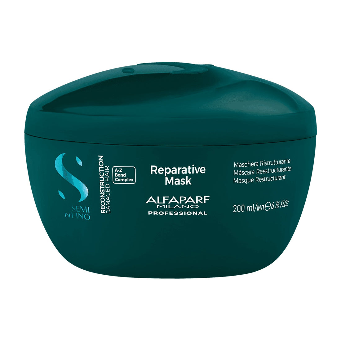 Mascarilla reparadora Alfaparf Semi di Lino Reconstruction Reparative Mask 200 ml