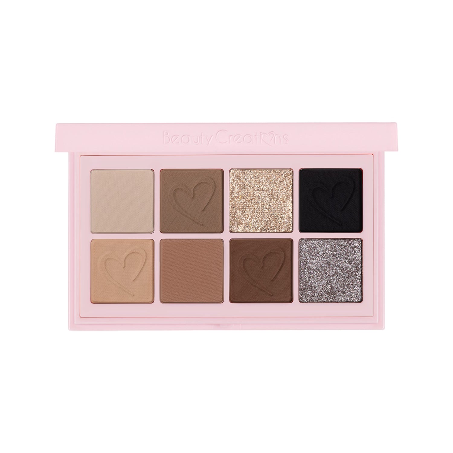 Beauty Creations Mini Snap Paleta de Sombras Grungy Greys BC