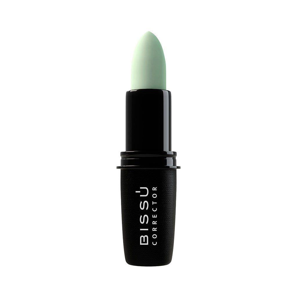 Bissú Corrector en Barra Alta Cobertura y Acabado Natural 09 Green