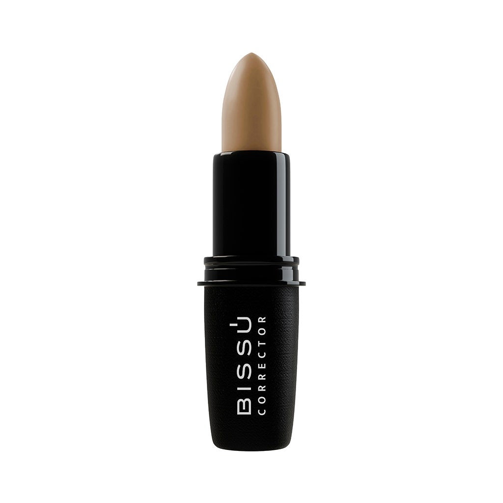 Bissú Corrector en Barra Alta Cobertura y Acabado Natural 14 Almond