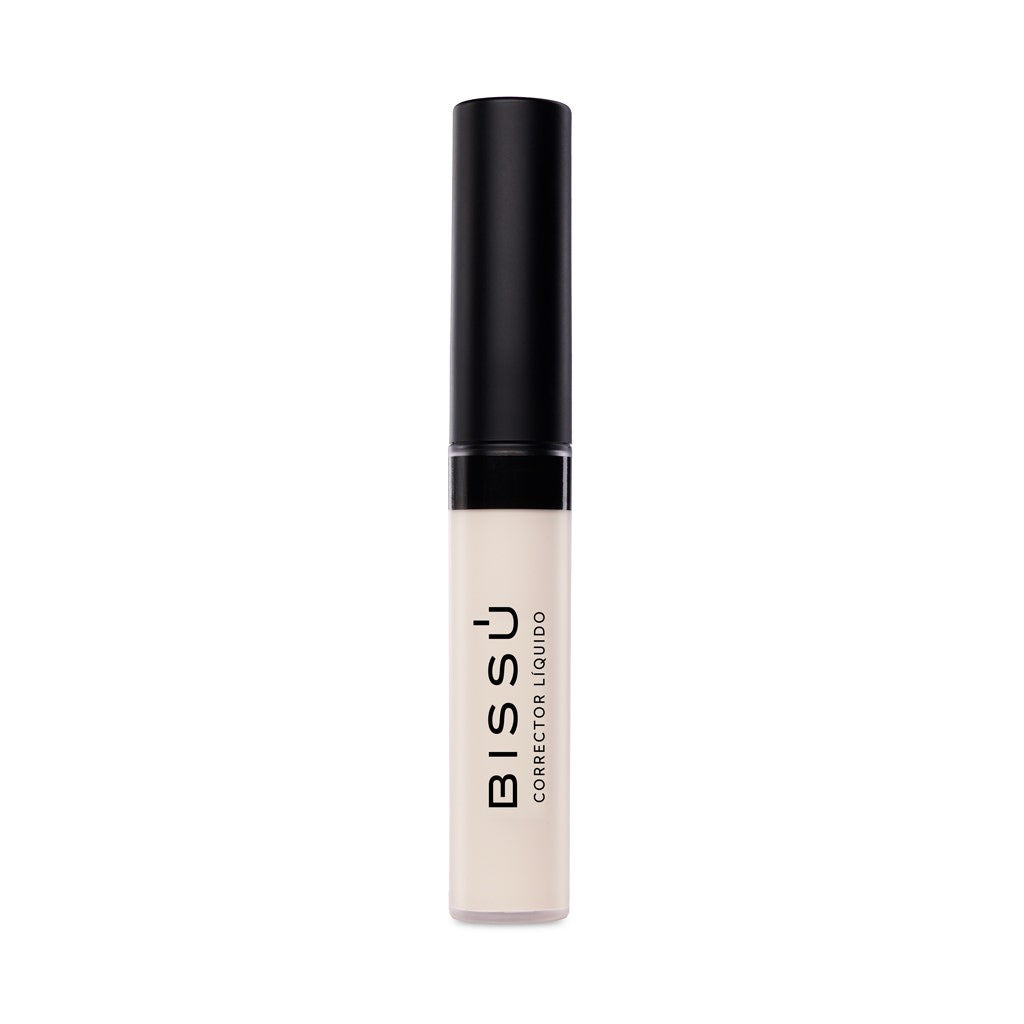 Bissú Corrector Líquido Cobertura Construible y Acabado Mate Natural 01 Soleta