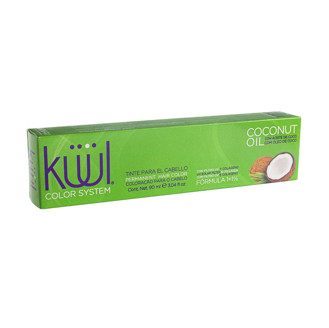 Kuul Color System tinte permanente caja oficial 90 ml