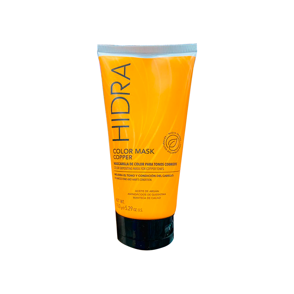 Tubo naranja de Hidracolor Color Mask Copper de 150 g, tono Cobre