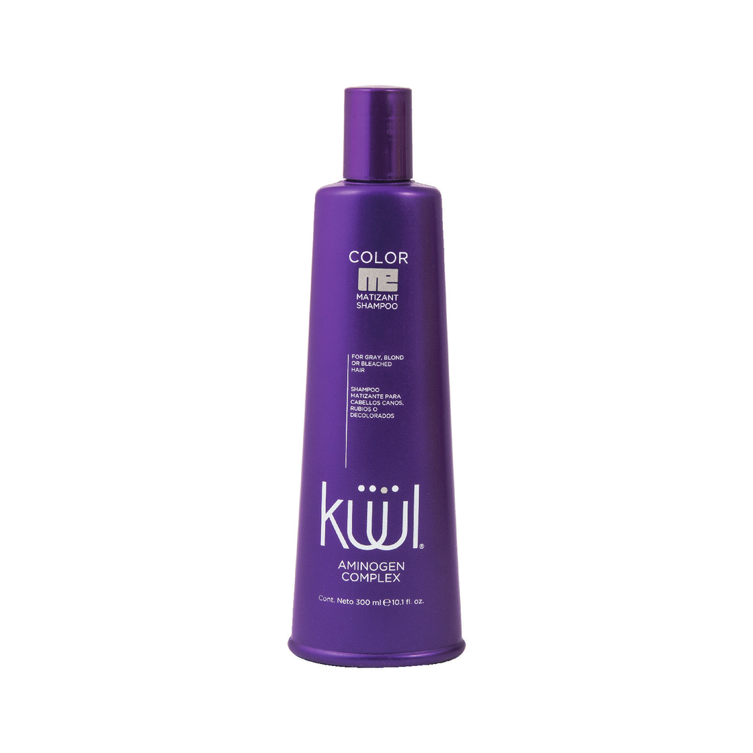 Küül Color Me Matizant Shampoo, botella morada de 300 ml, vista frontal