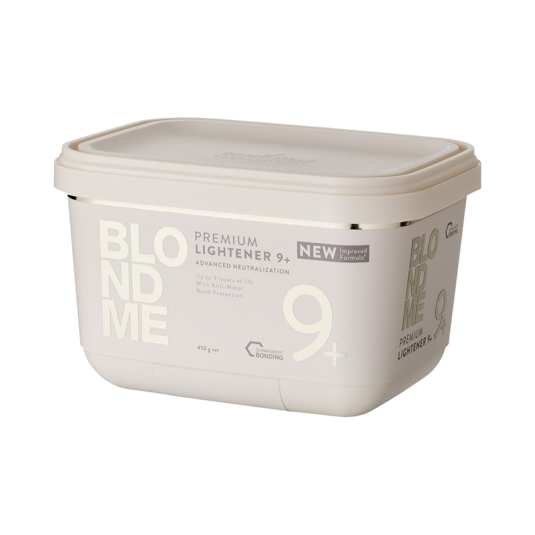 Schwarzkopf Professional BLONDME Premium Lightener 9+, tarro de 450 g, fórmula nueva