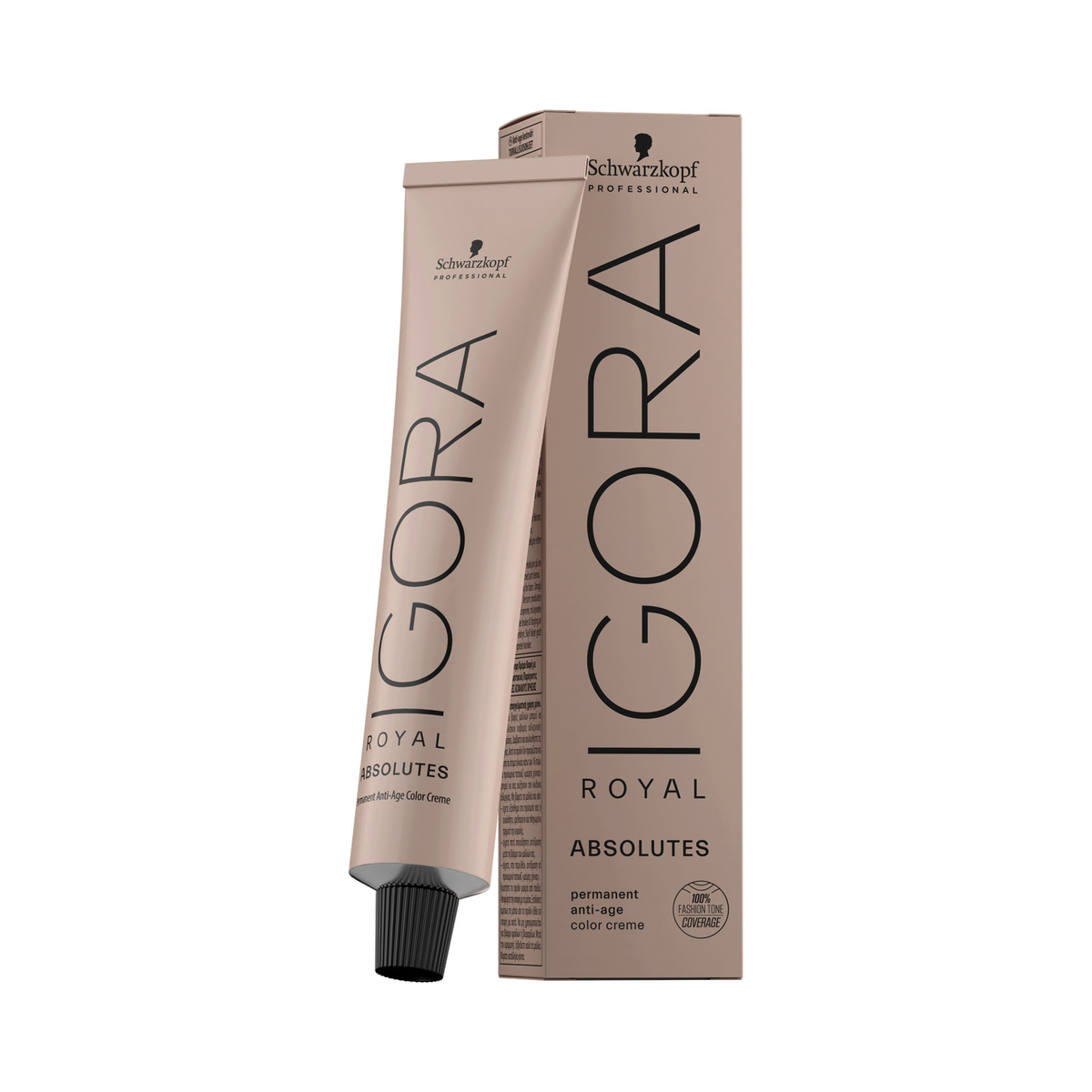 Schwarzkopf Professional IGORA ROYAL Absolutes, caja y tubo de 60 ml