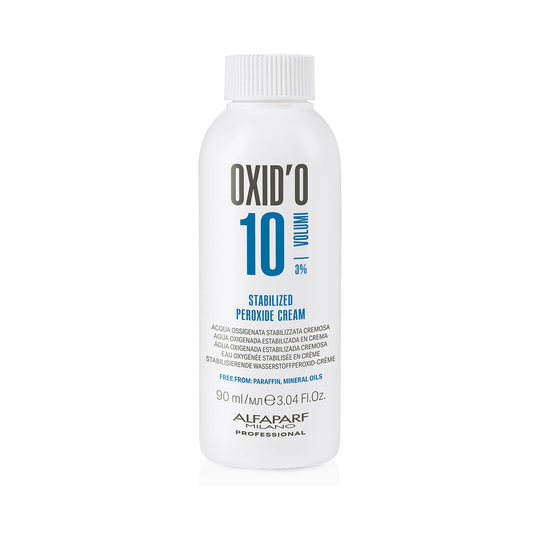 Alfaparf Milano Oxid’o 90 ml, 10 volúmenes — envase oficial del volumen y tamaño indicados